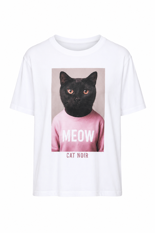 T-Shirt mit Placement Print