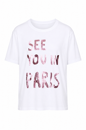 T-Shirt mit Placement Print
