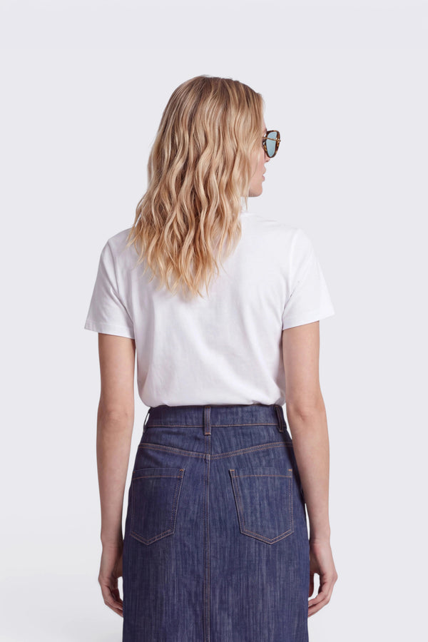 T-Shirt mit Placement Print