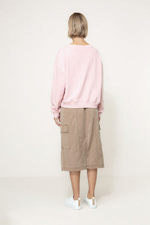 Sweatshirt Noir | Mauve