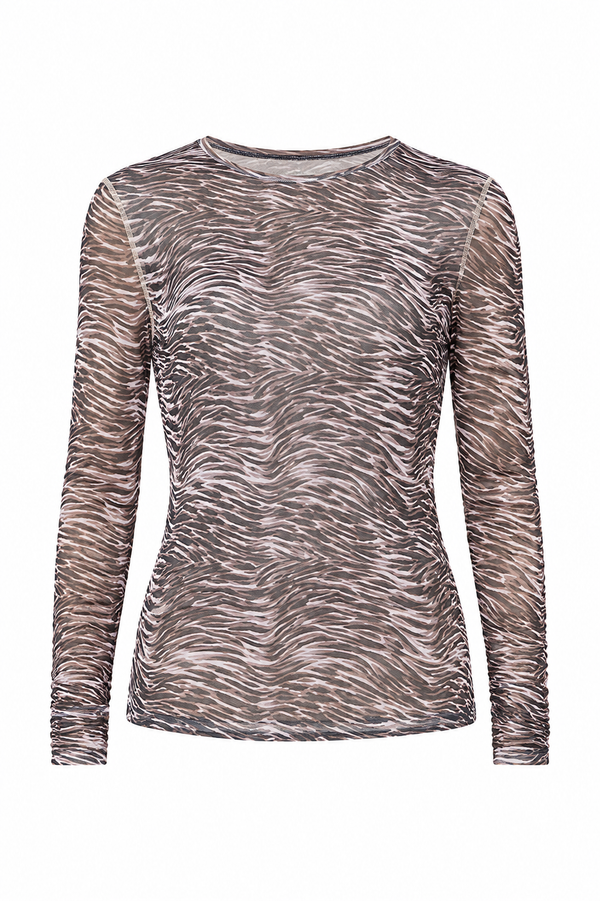 Meshshirt mit Print