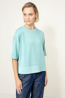 Sweatshirt in light Sweat | light Teal