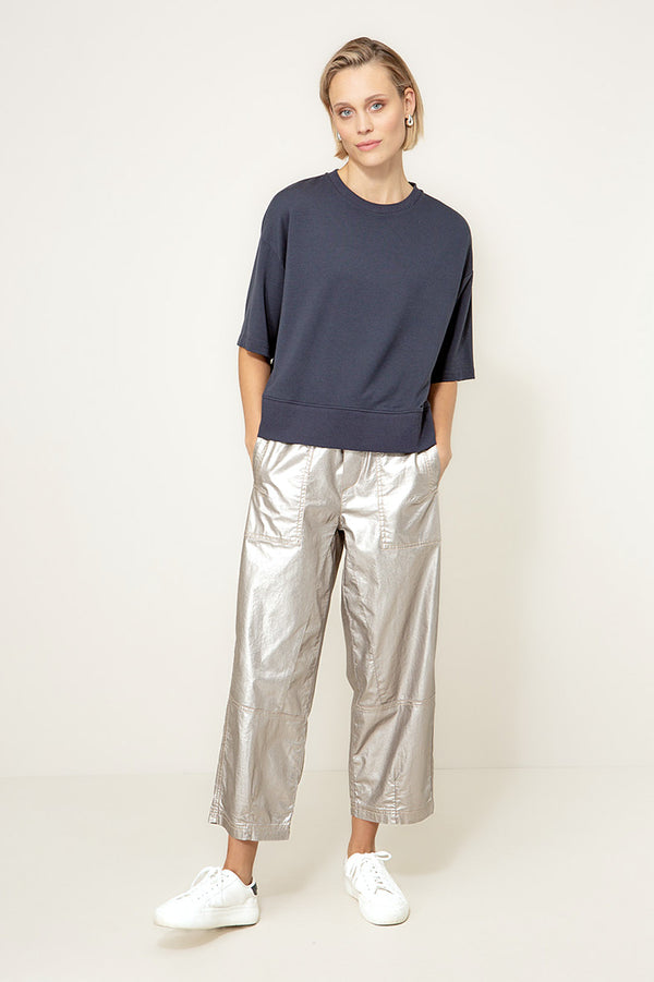 Sweatshirt in light Sweat | Navy