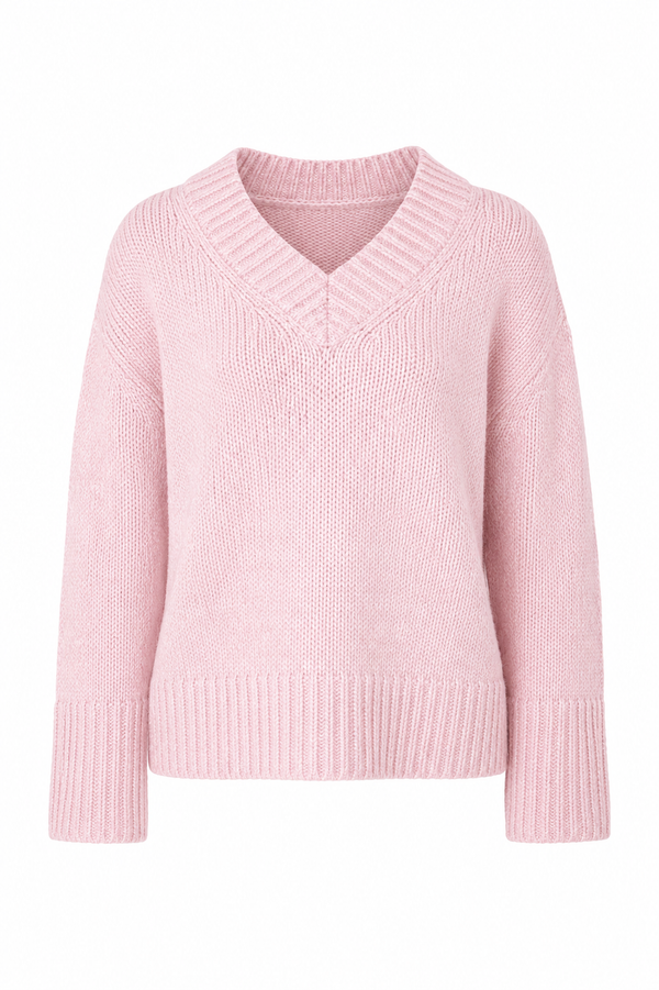 Strickpullover mit Wolle