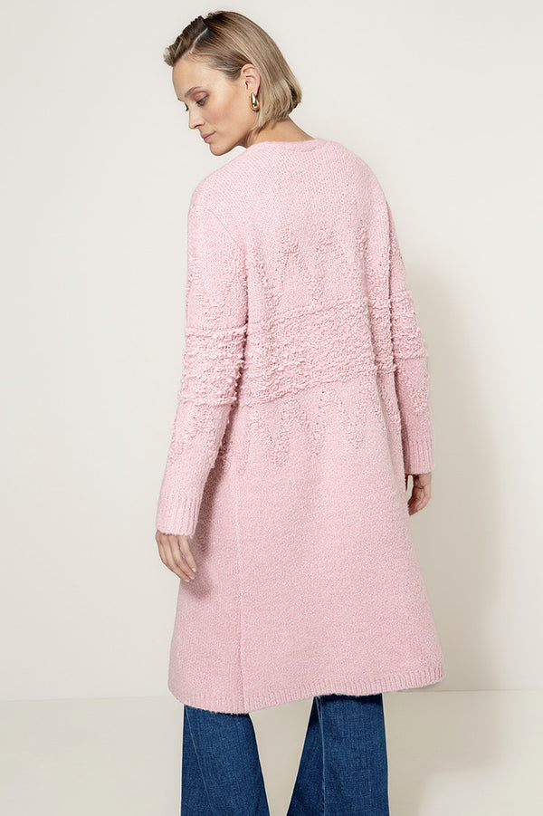 Strickmantel Nordic | Mauve