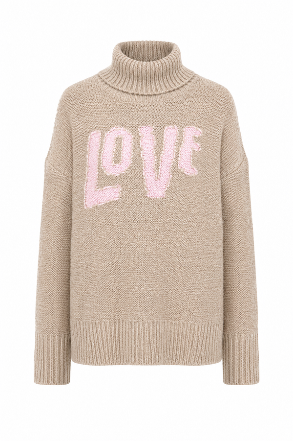 Strickpullover Love