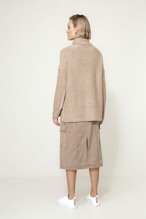 Strickpullover Love | Taupe