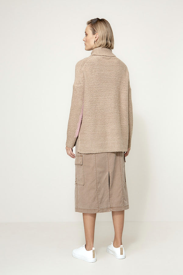 Strickpullover Love | Taupe