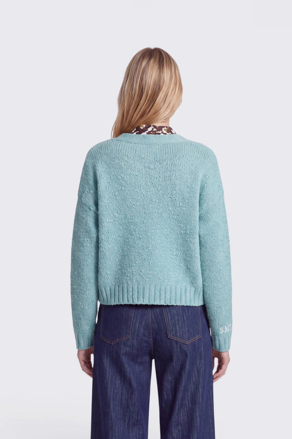 Strickjacke Smiley