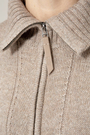 Stricktroyer mit Merino-Wolle | Taupe