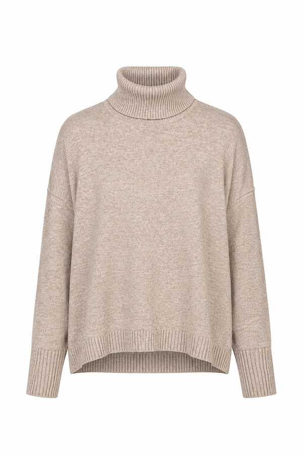 Strickpullover mit Merino-Wolle