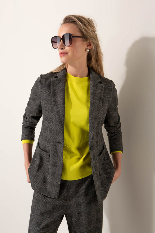Blazer in Glencheck-Muster