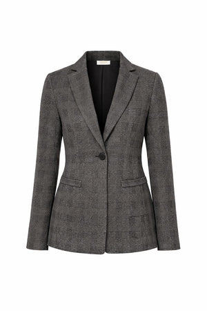 Blazer in Glencheck-Muster
