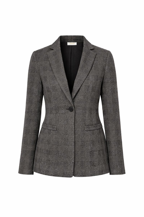 Blazer in Glencheck-Muster