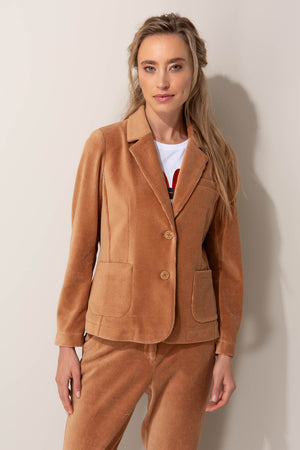 Blazer in Jersey Cord