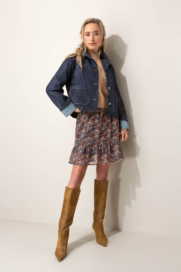 Jacke in Denim