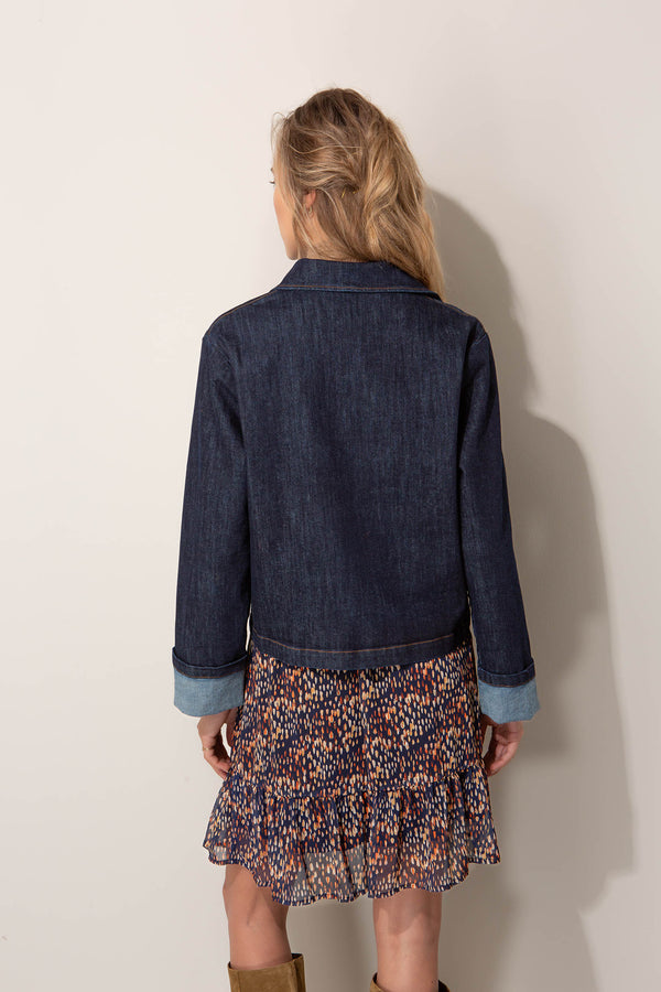 Jacke in Denim