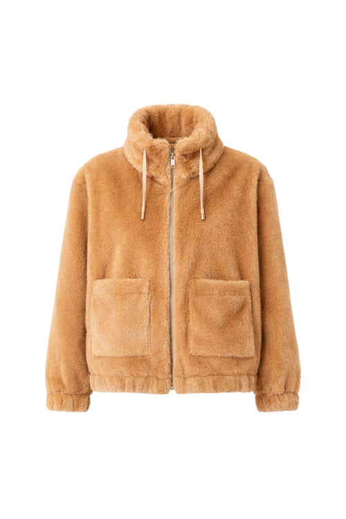 Jacke in faux Fur
