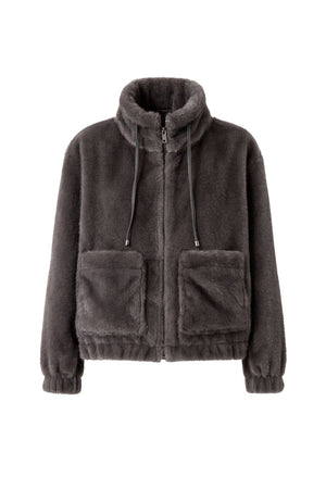 Jacke in faux Fur