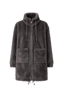 Jacke in faux Fur