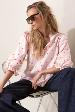 Bestickte Bluse
