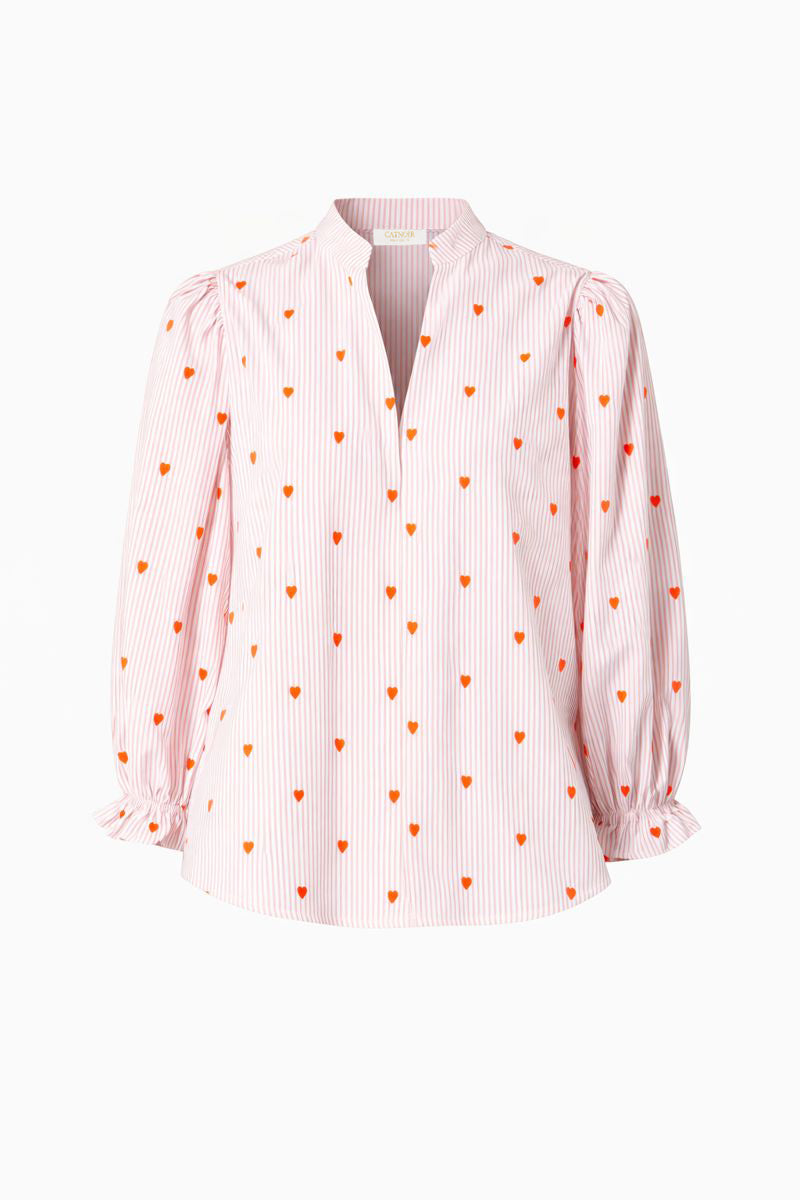 Bestickte Bluse