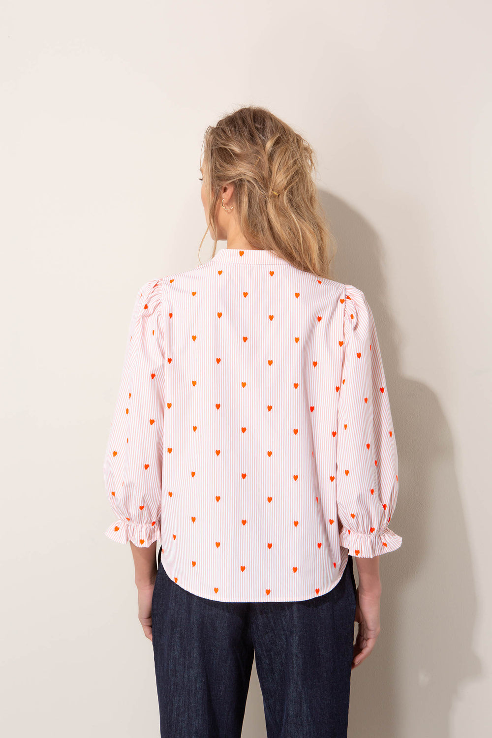 Bestickte Bluse
