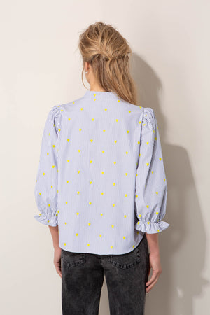 Bestickte Bluse