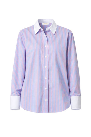Bluse in Baumwoll-Lyocell-Mix