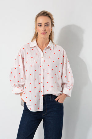 Bestickte Bluse