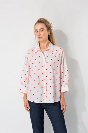 Bestickte Bluse