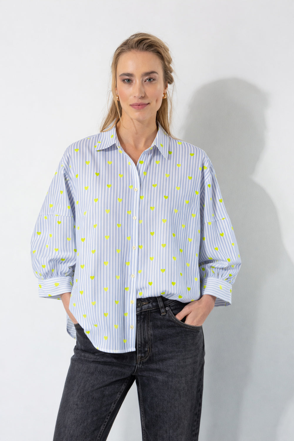 Bestickte Bluse