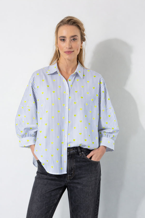 Bestickte Bluse