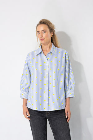 Bestickte Bluse