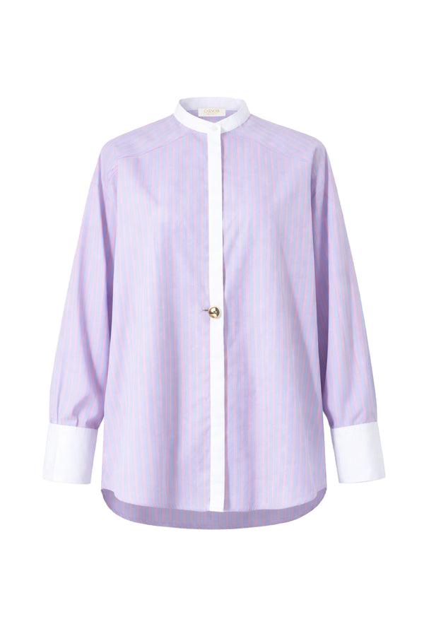 Bluse mit Solo-Knopf