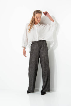 Hose mit Effektgarn