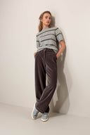 Hose in Jersey Breitcord
