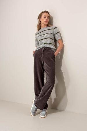 Hose in Jersey Breitcord