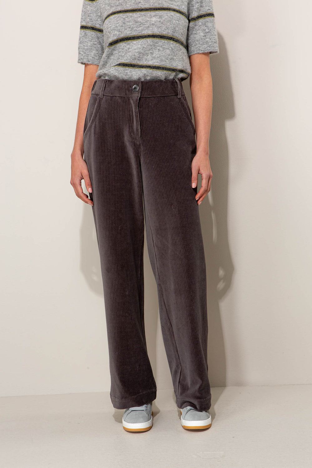 Hose in Jersey Breitcord