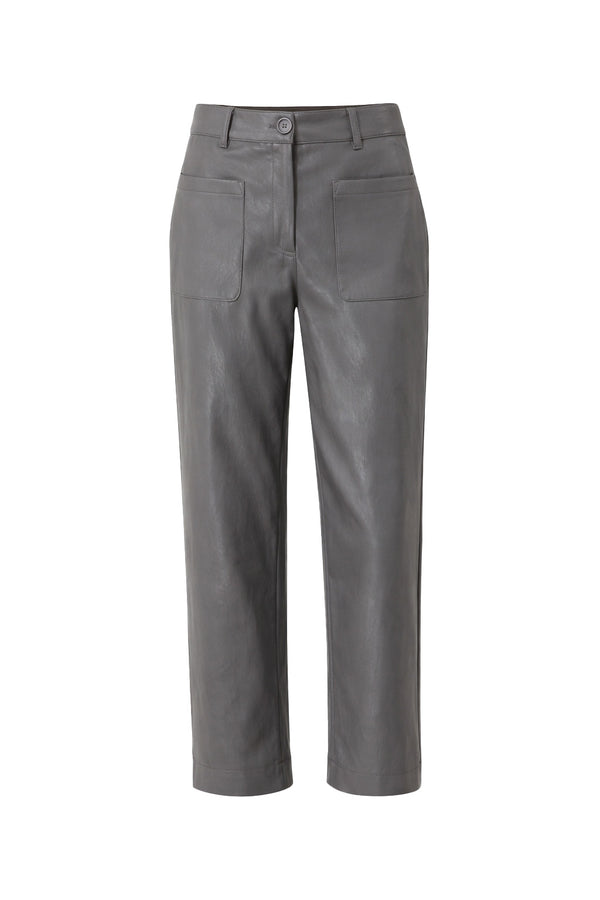 Hose in veganem Leder