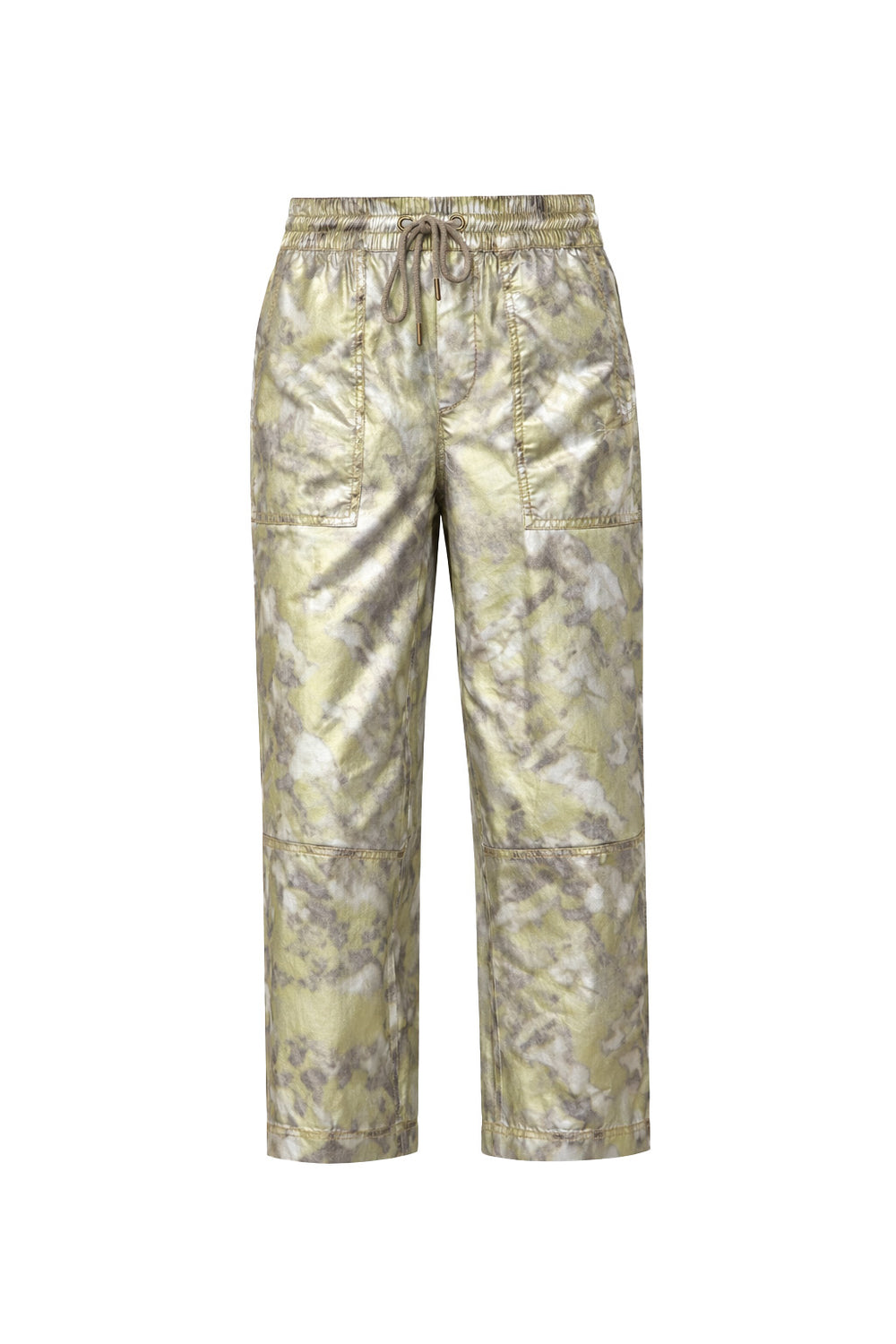 Hose in Metallic-Camo-Optik
