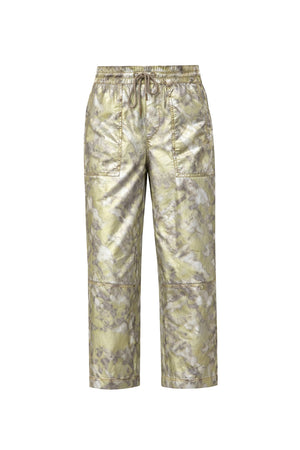 Hose in Metallic-Camo-Optik
