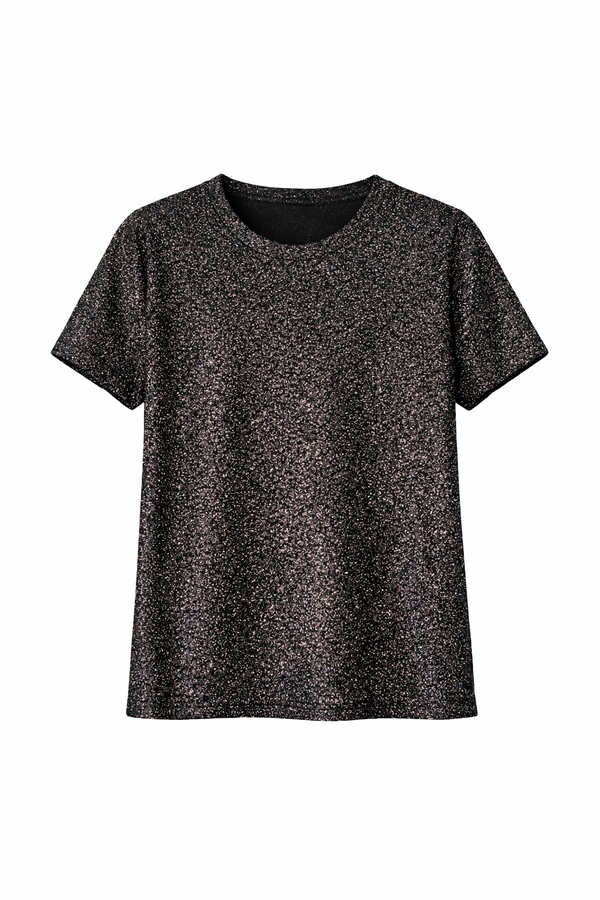 Shirt mit Effektgarn