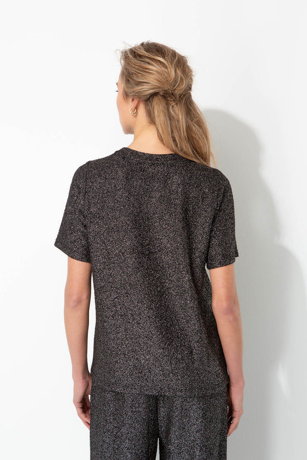 Shirt mit Effektgarn