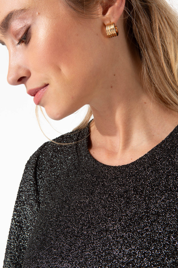Shirt mit Effektgarn