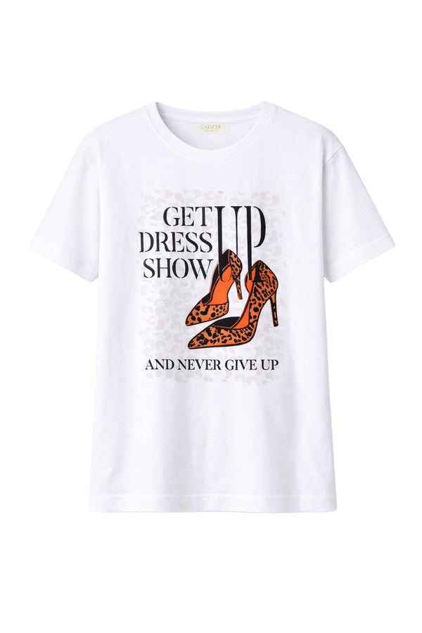 T-Shirt mit Placement