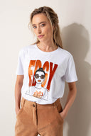 T-Shirt mit Placement