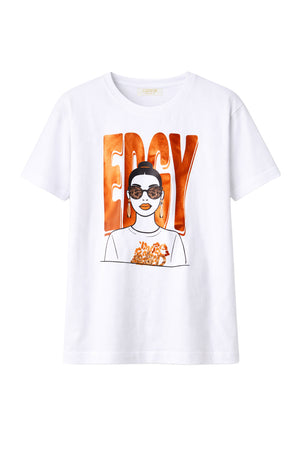 T-Shirt mit Placement