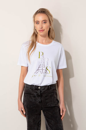 T-Shirt mit Placement