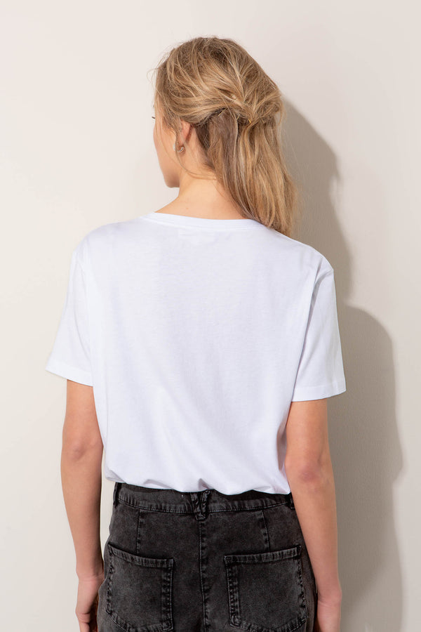 T-Shirt mit Placement